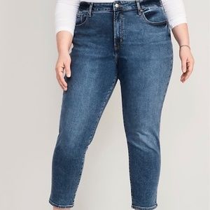 NWT - High-Waisted OG Straight Ankle Jeans - Size 28 short